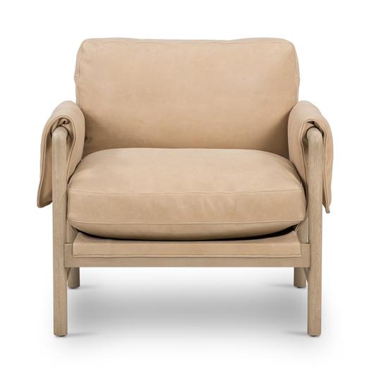 Harrison Chair In Palermo Nude by FOUR HANDS