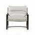 Avon Outdoor Sling Chair In Stone Grey by FOUR HANDS
