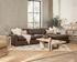 Coburn Leather Right Chaise Sofa Landscape by Classic Home