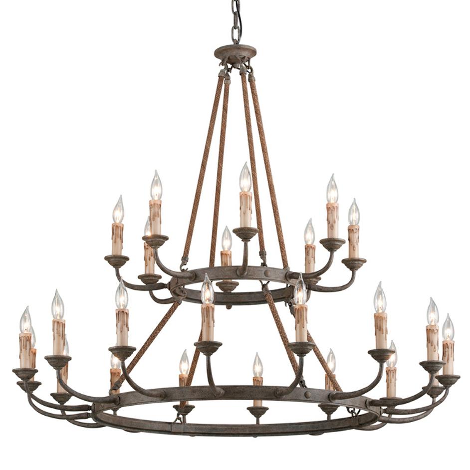 Cyrano Chandelier by Troy