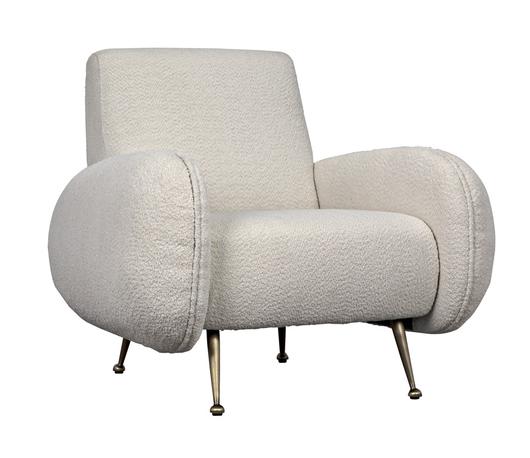 Hera Chair, Boucle Fabric by Noir Furniture