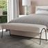 Jacobsen Modern Gray Bench by Uttermost