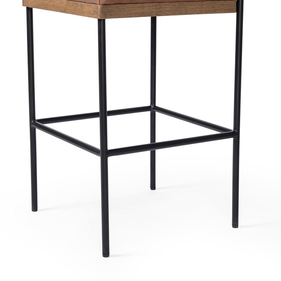 Benton Stool In Sonoma Chestnut In Bar by FOUR HANDS