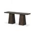 Atlas Console Table - Smoked Alder by Four Hands