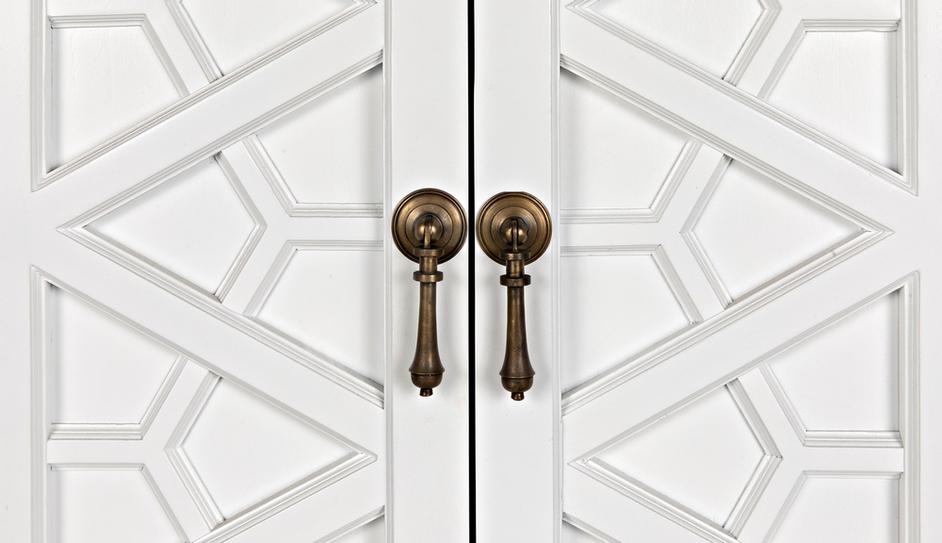 Maharadscha Hutch, Small, Solid White by Noir Furniture