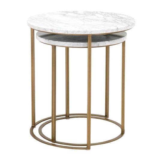 Carrera Round Nesting Accent Table by Essentials For Living