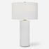 Patchwork White Table Lamp by Uttermost