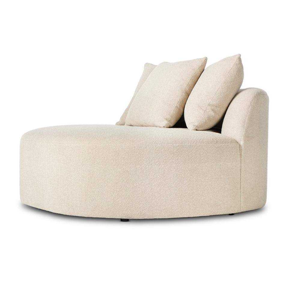 Micah Chaise In Oland Linen by Four Hands