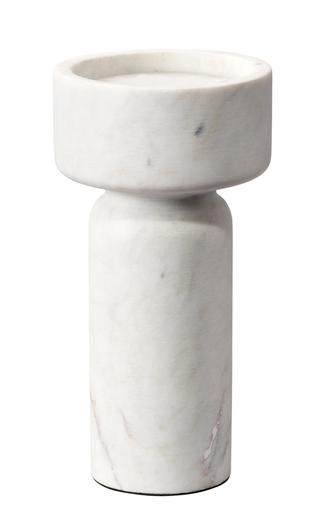 Apollo Marble Candleholder by Jamie Young