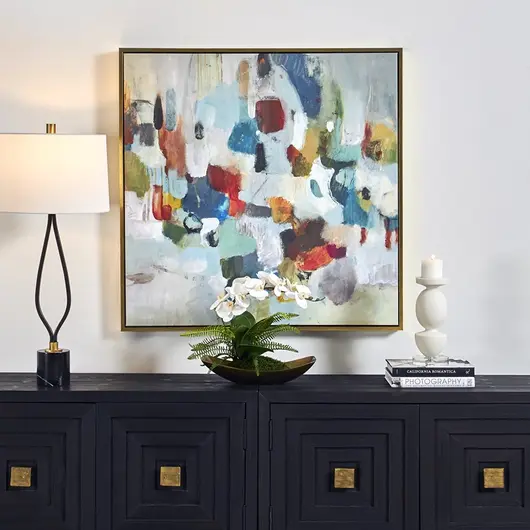As We Say Framed Abstract Art by Uttermost