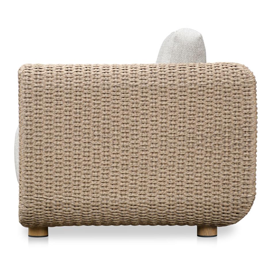 Soma Outdoor Accent Chair Natural by Moes Home
