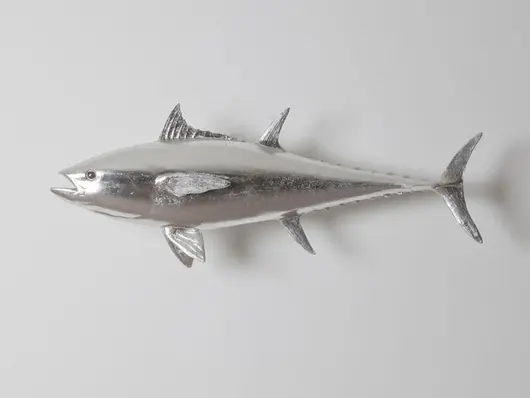 Bluefin Tuna Fish, Silver Leaf by PHILLIPS COLLECTION