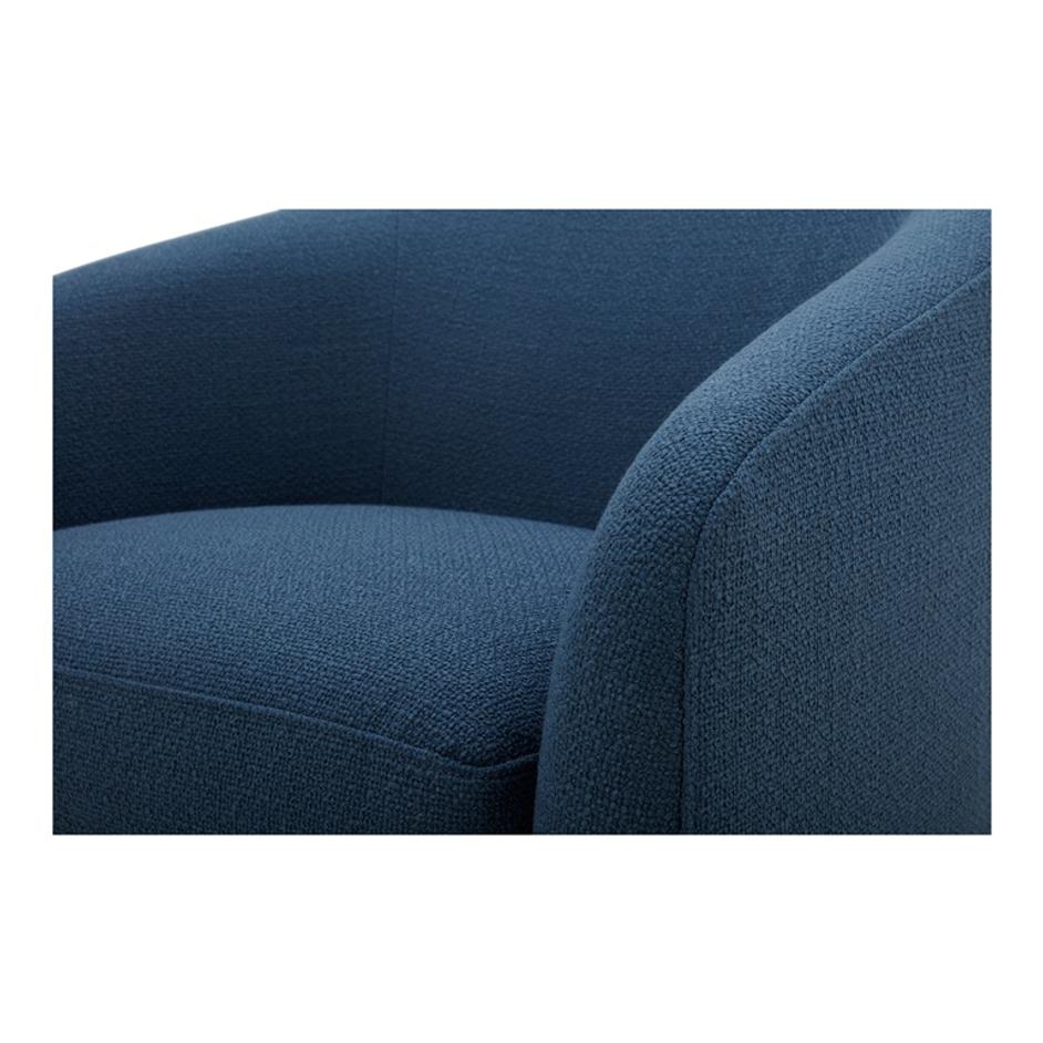 OSCY SWIVEL CHAIR DARK ATLANTIC by Moes Home