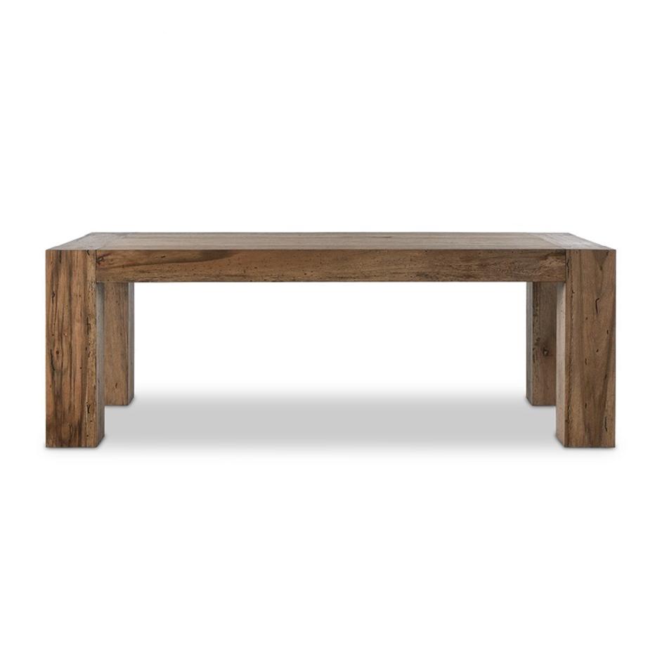 Abaso Dining Table - Rustic Wormwood Oak by Four Hands