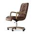 Luca Desk Chair In Sonoma Coco by FOUR HANDS