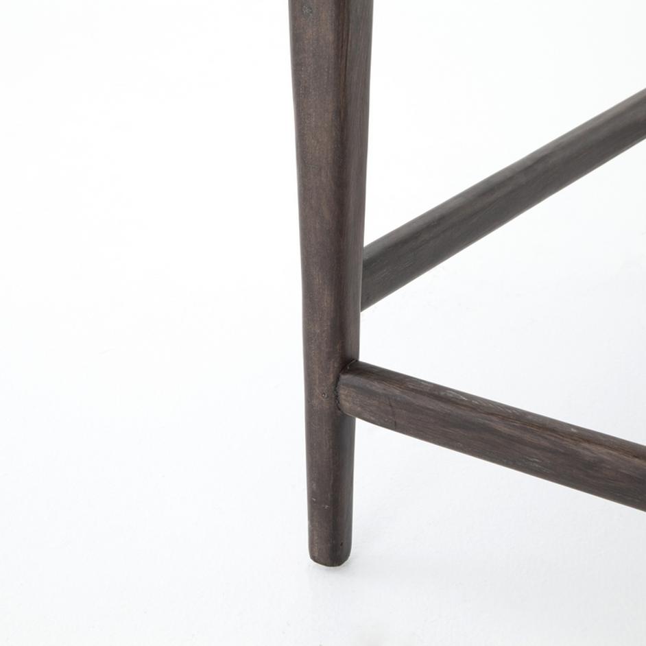 Tyler Counter Stool-Chaps Ebony by FOUR HANDS