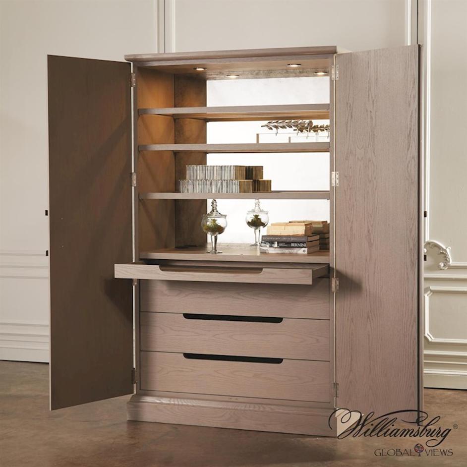 AMHERST COLLECTION CABINET by Global Views