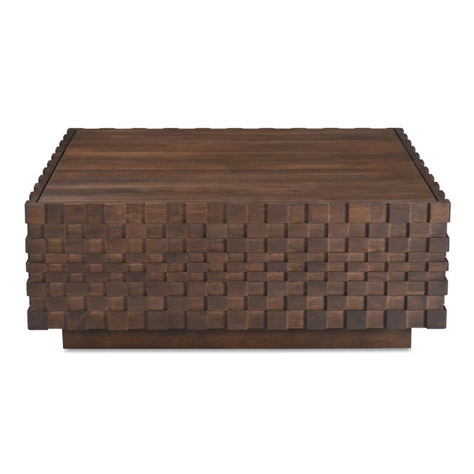 Easton Storage Coffee Table Brown by Moes Home