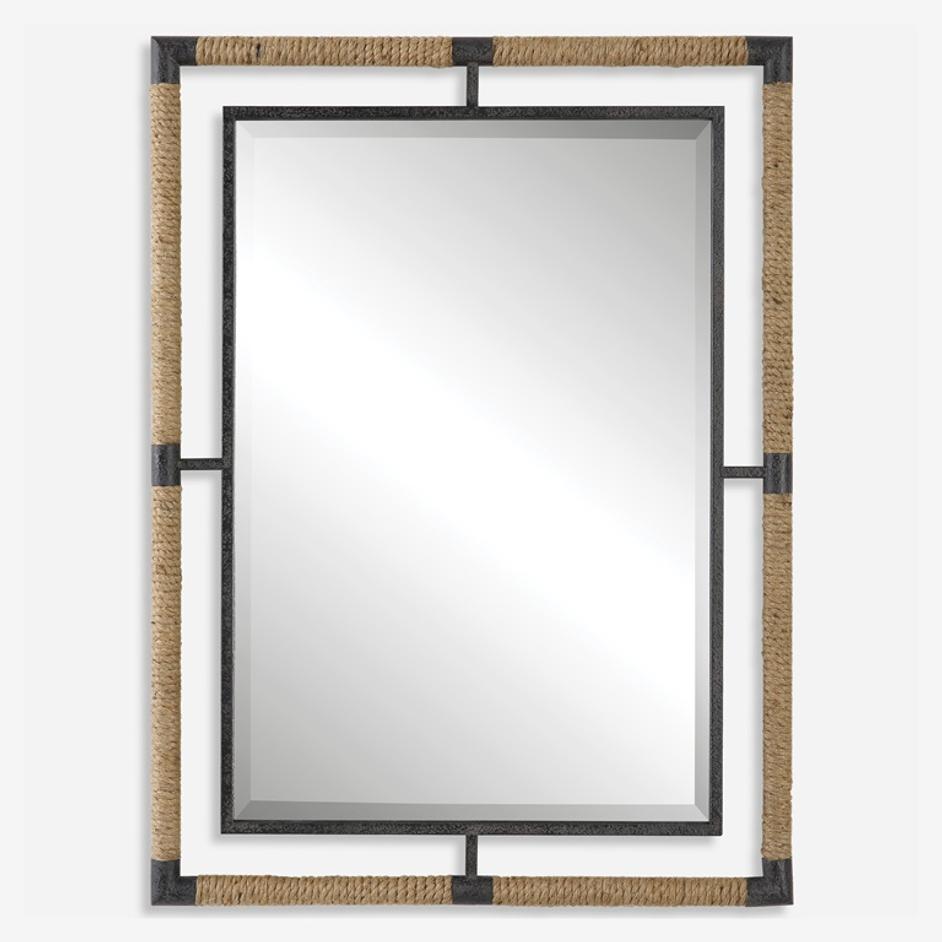 Melville Iron & Rope Mirror by Uttermost