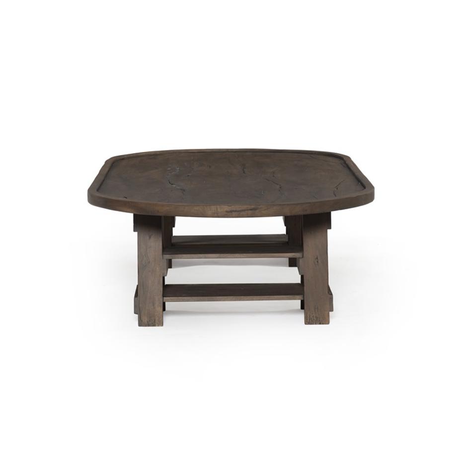 Hardy Coffee Table In Antique Belgium by FOUR HANDS