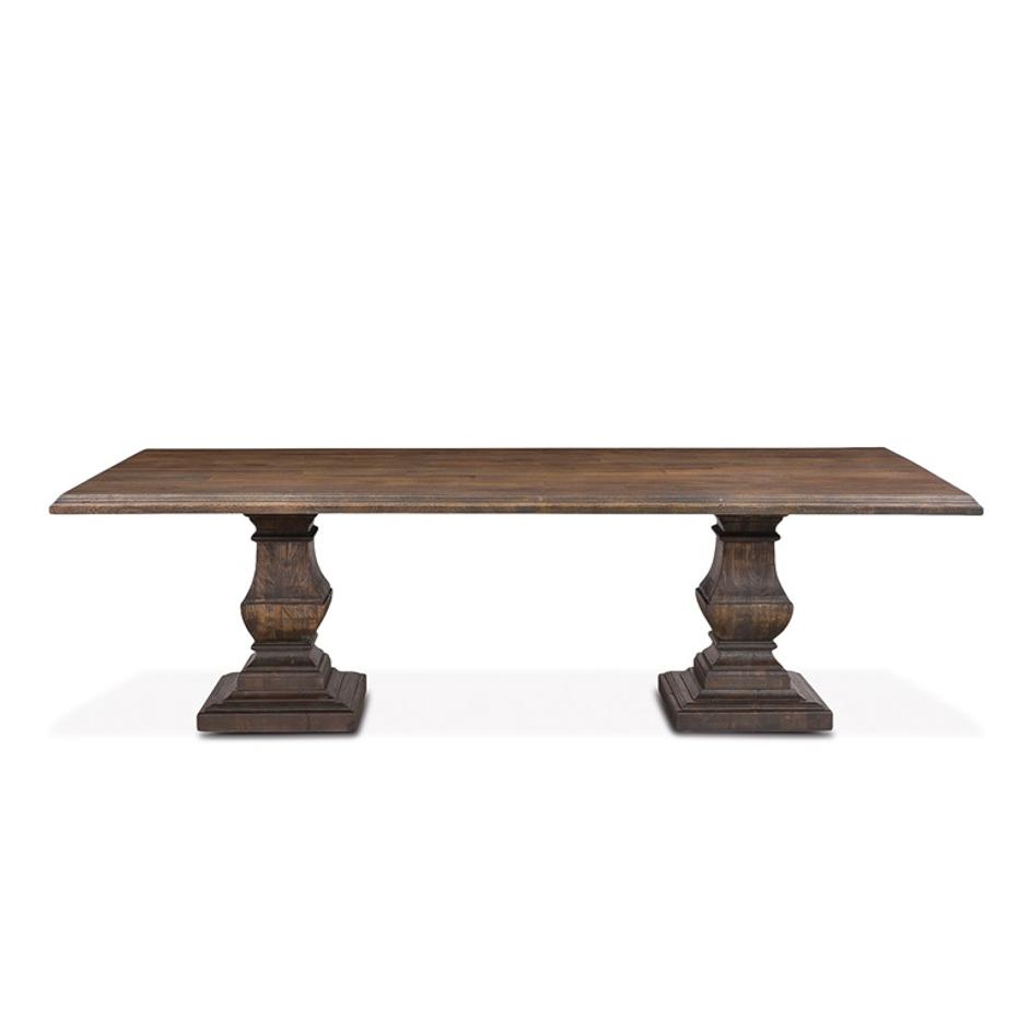 Nimes 84" Dining Table, Weathered Mango by Home Trends & Design