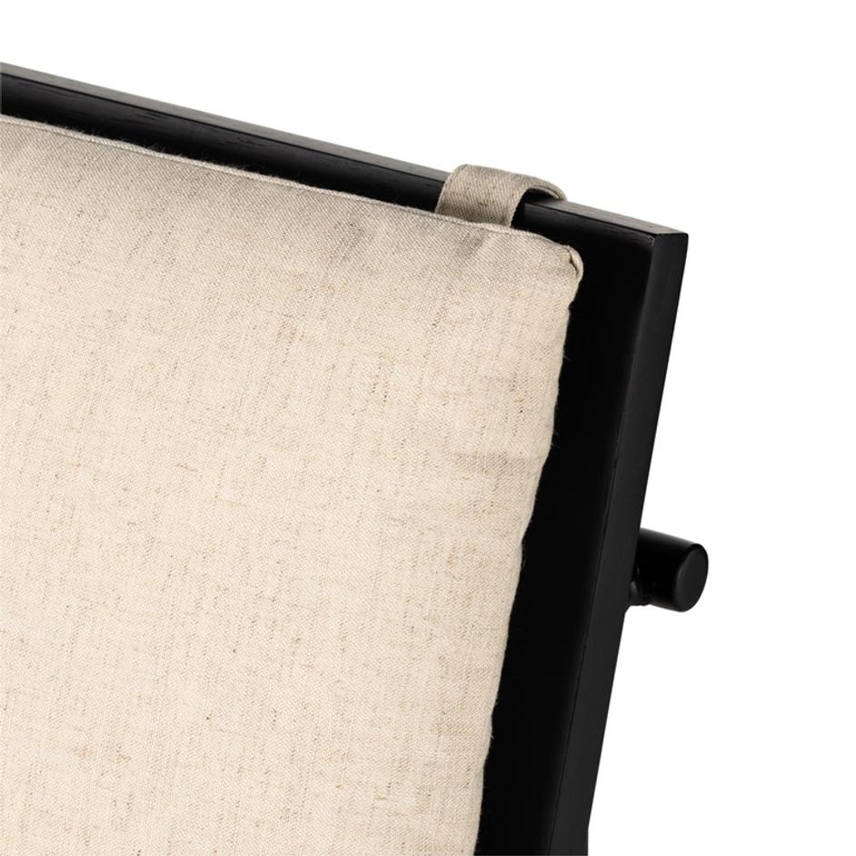 Crete Dining Chair In Savile Flax by FOUR HANDS