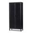 Caprice Tall Cabinet - Black Wash Mango by Four Hands