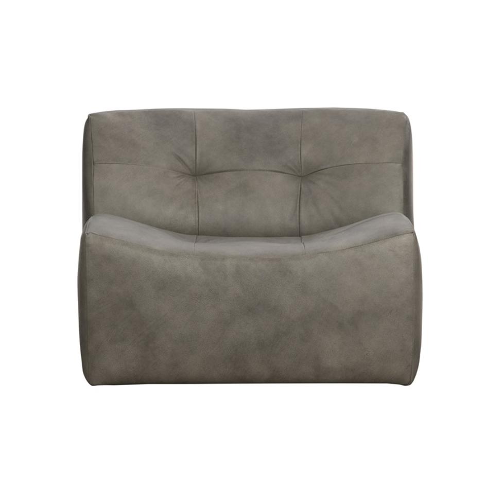 Gabriel Swivel Accent Chair Gray MX by Classic Home