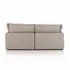 Stevie 2 Pc Sectional Sofa In Dstn Flannel by FOUR HANDS