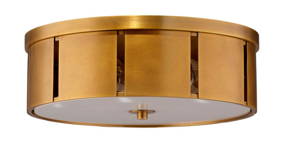 Orbit Metal Flush Mount Ceiling Light, Small by Jamie Young