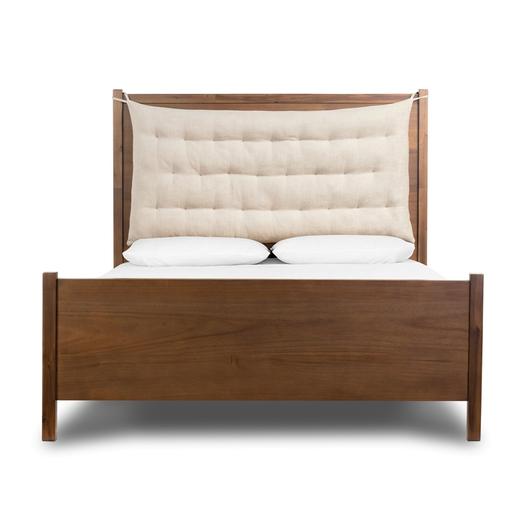 Sullivan Bed In Harbor Sand In Queen by FOUR HANDS