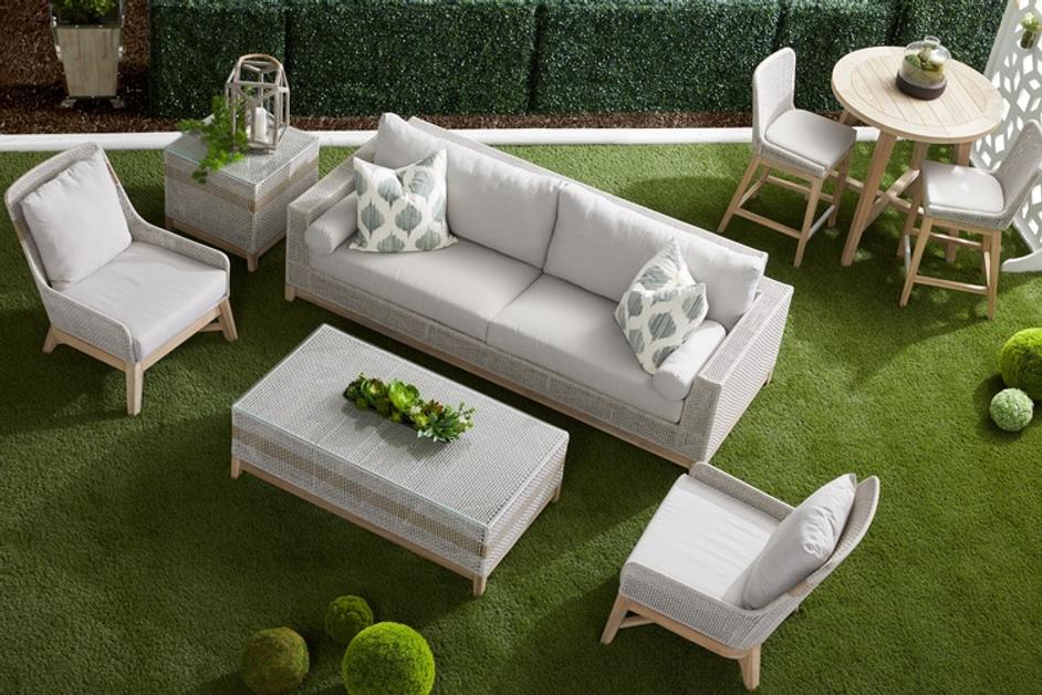 Tropez Outdoor 90" Sofa by Essentials For Living
