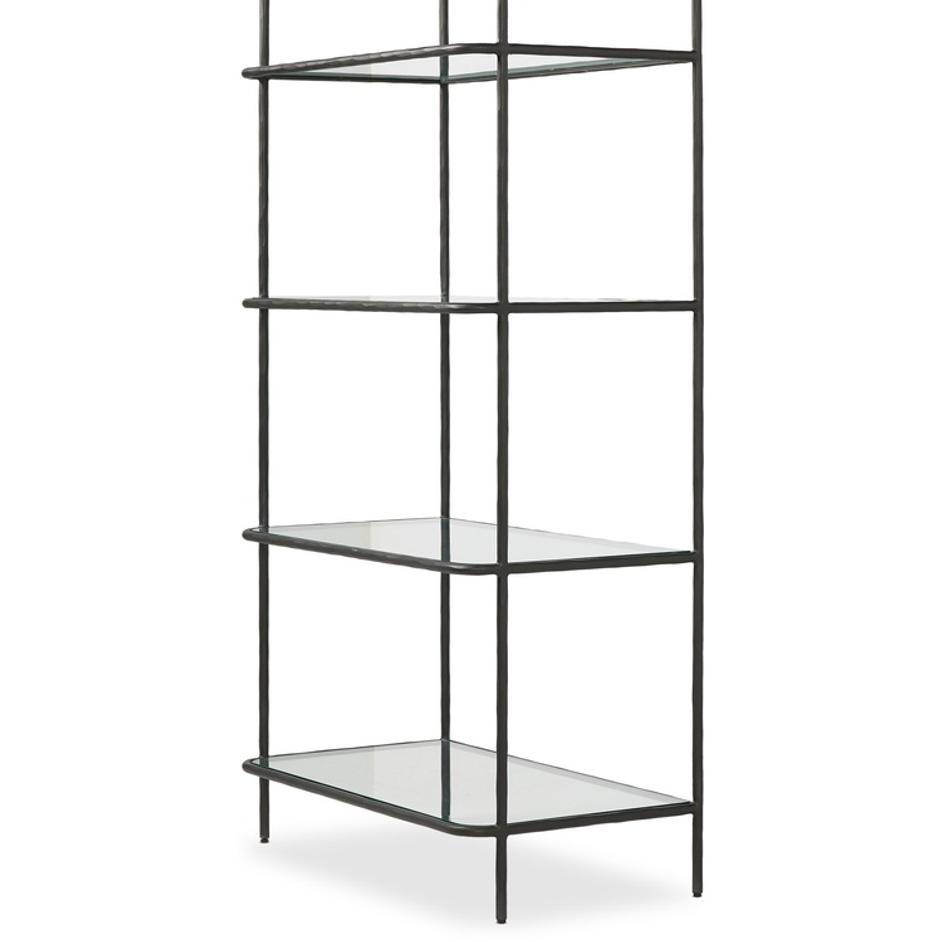 Swinton Bookcase - Hammered Gunmetal by Four Hands