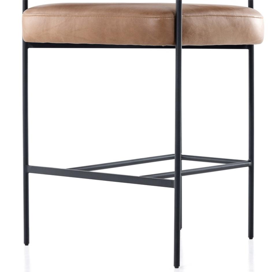 Carrie Counter Stool - Chaps Saddle by Four Hands