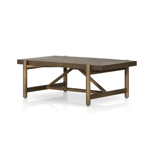 Goldthwaite Coffee Table - Sienna Brown Pine by Four Hands