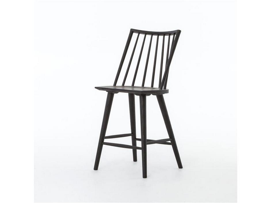 Lewis Windsor Counter Stool-Black Oak by FOUR HANDS