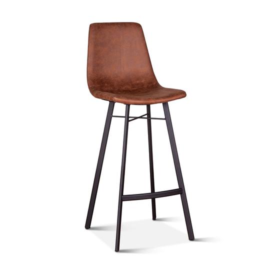 Sam Bar Chair, Trapper Brown by Home Trends & Design