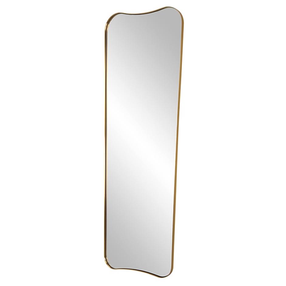 Belvoir Large Antique Brass Mirror by Uttermost