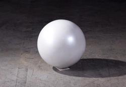 Ball Wall/Ceilling Ball Medium Pearl White by PHILLIPS COLLECTION