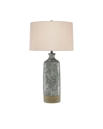 Stargazer Table Lamp In Celadon Crackle & Gray by Currey & Company