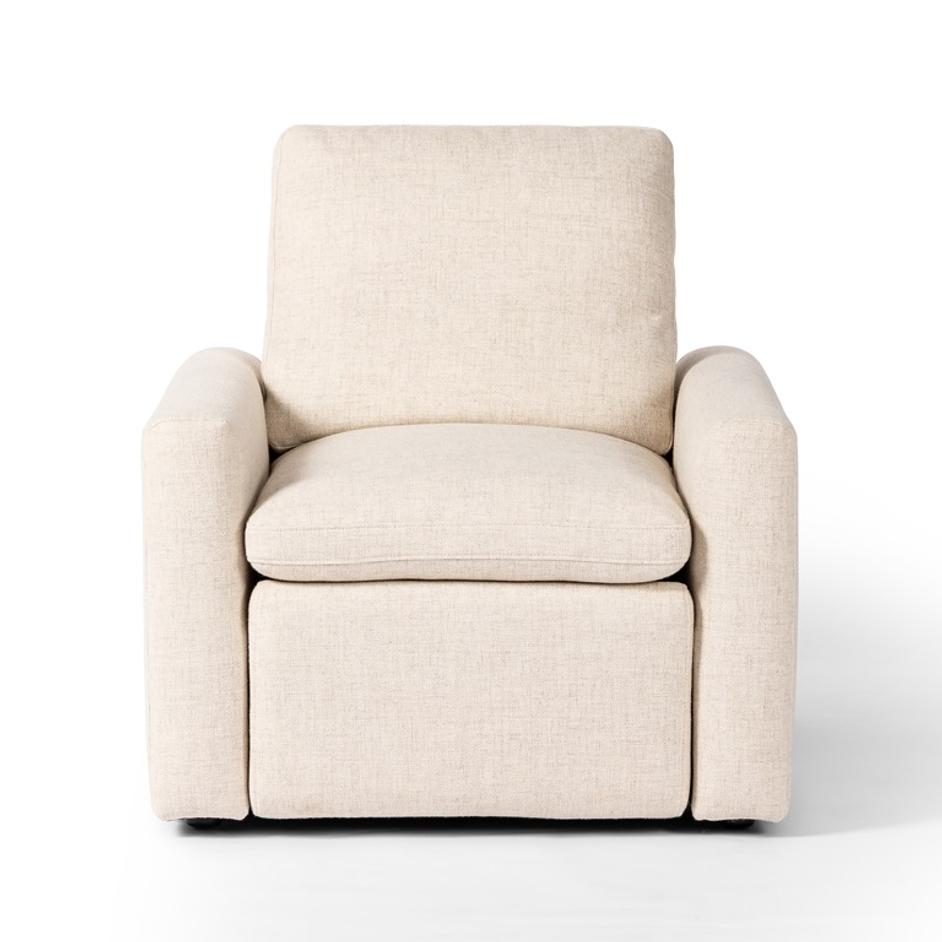 Tillery Power Recliner In Antigo Natural by FOUR HANDS