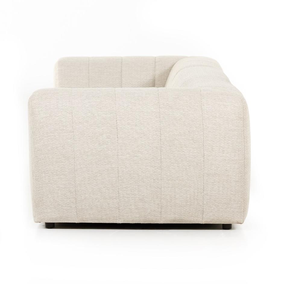 Gwen Outdoor 3 Pc Sectional In Faye Sand by FOUR HANDS