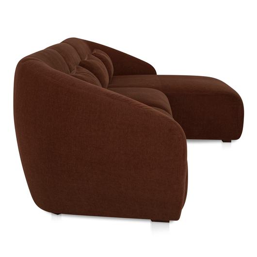 Amelia Lounge Modular Right Sectional Chestnut by Moes Home