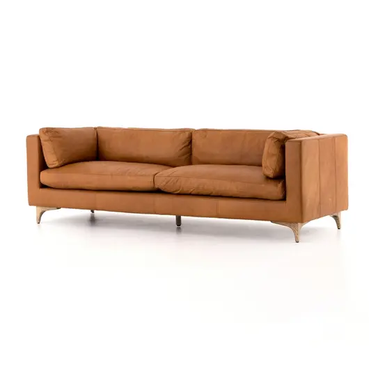 Beckwith 94" Sofa-Naphina Camel by FOUR HANDS