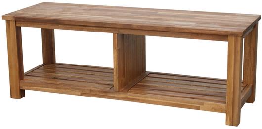 Tiburon TV Bench In Amber by New Pacific Direct