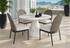 CALANDRI DINING CHAIR - BLACK - LOUIS CREAM by Sunpan