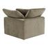 TERRA CORNER CHAIR PERFORMANCE FABRIC DESERT SAGE by Moes Home