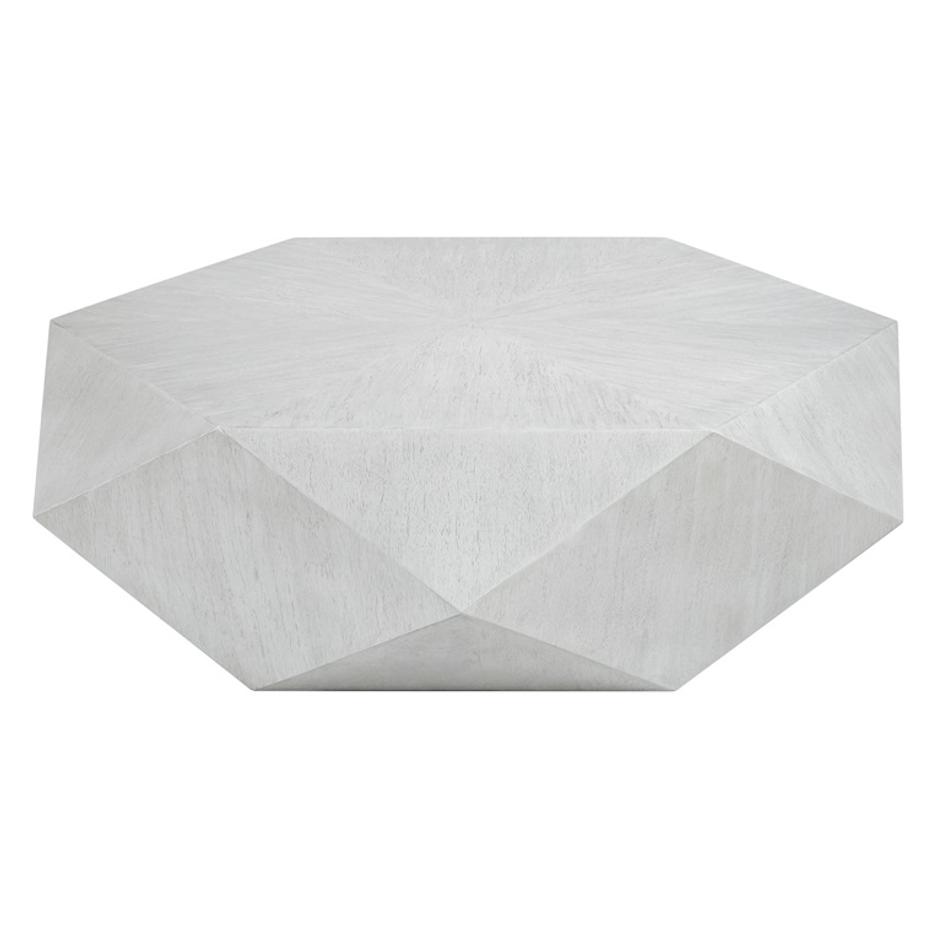 Volker White Coffee Table by Uttermost