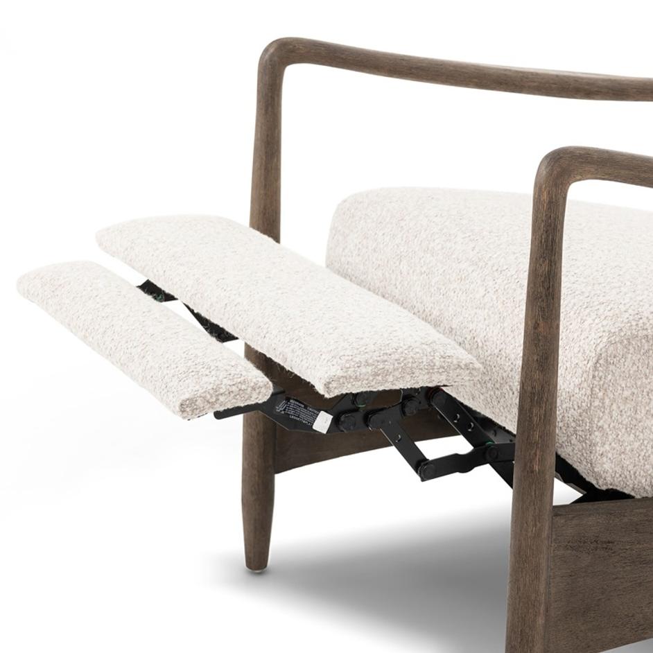 Braden Recliner - Sattley Fog by Four Hands