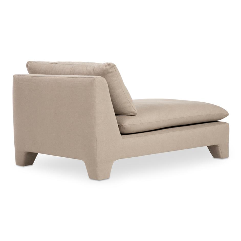 Estelle Chaise Flax by Moes Home